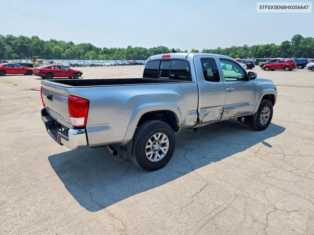 2017 Toyota Tacoma Sr5 VIN: 5TFSX5EN8HX056647 Lot: 61207786