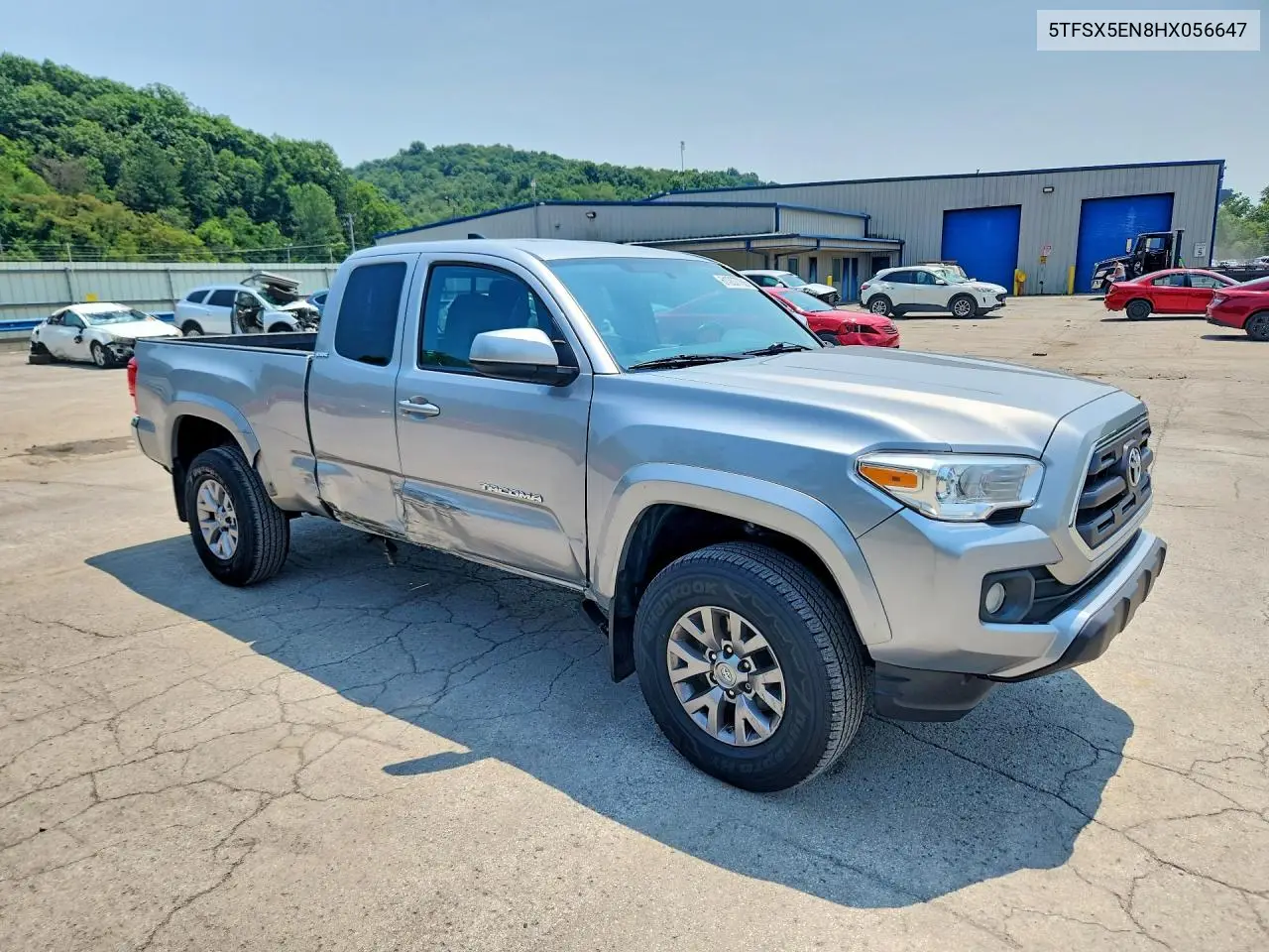 2017 Toyota Tacoma Sr5 VIN: 5TFSX5EN8HX056647 Lot: 61207786