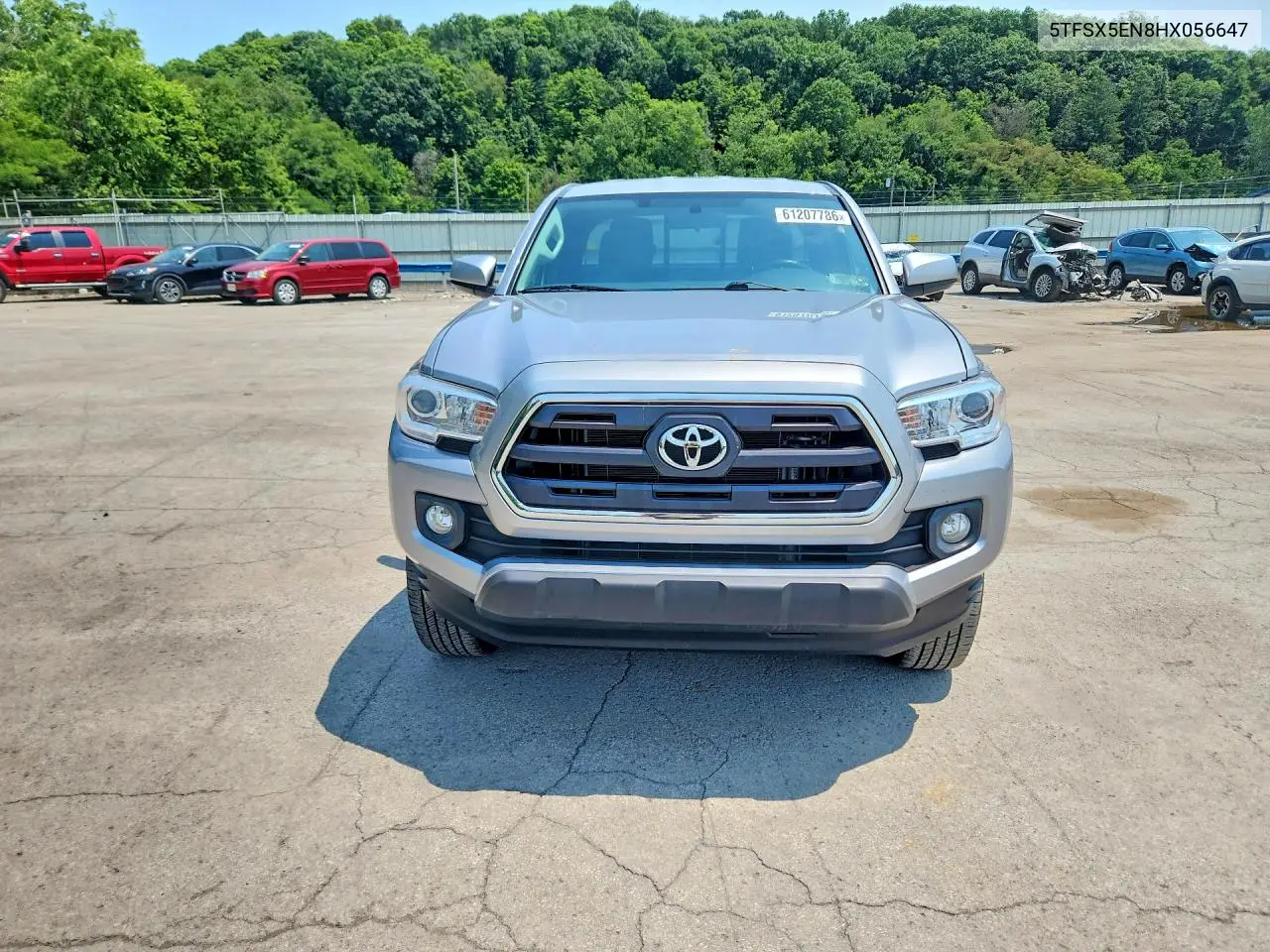 2017 Toyota Tacoma Sr5 VIN: 5TFSX5EN8HX056647 Lot: 61207786