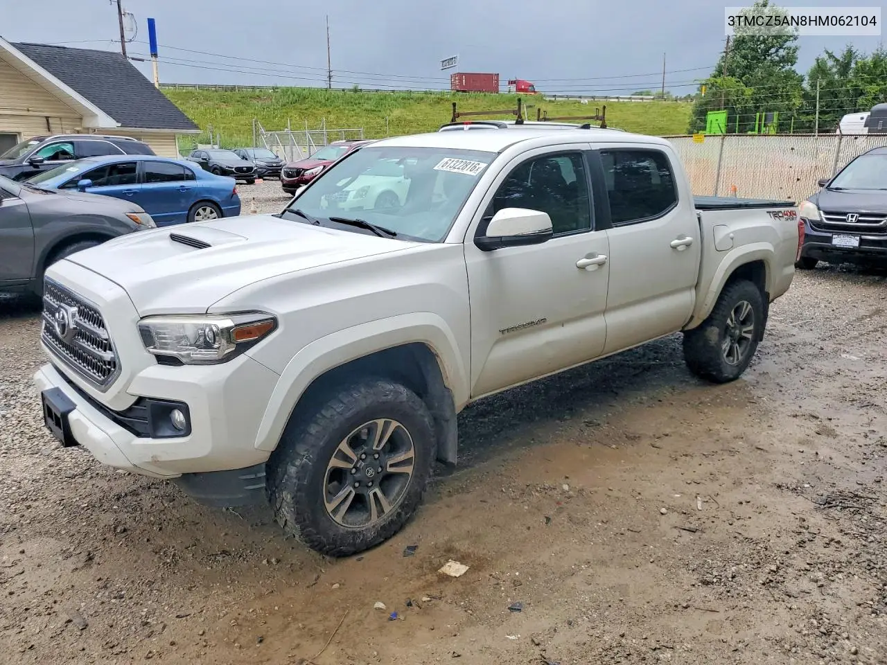 2017 Toyota Tacoma Trd Sport VIN: 3TMCZ5AN8HM062104 Lot: 61322816