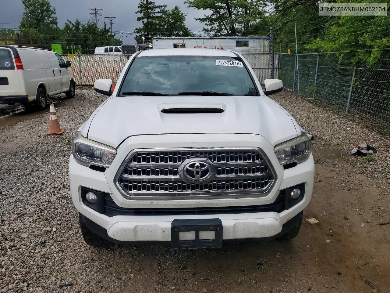 2017 Toyota Tacoma Trd Sport VIN: 3TMCZ5AN8HM062104 Lot: 61322816