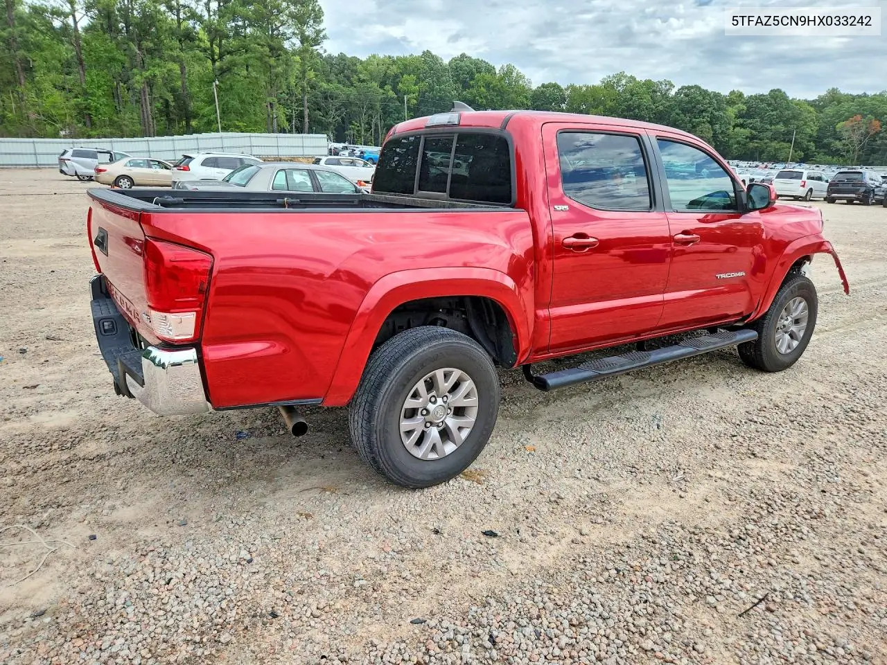 2017 Toyota Tacoma Sr5 V6 VIN: 5TFAZ5CN9HX033242 Lot: 61543346