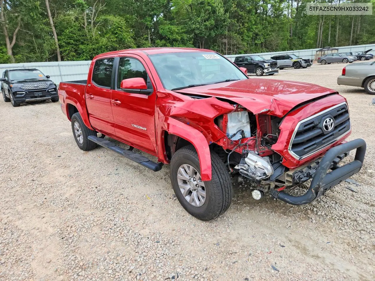 2017 Toyota Tacoma Sr5 V6 VIN: 5TFAZ5CN9HX033242 Lot: 61543346