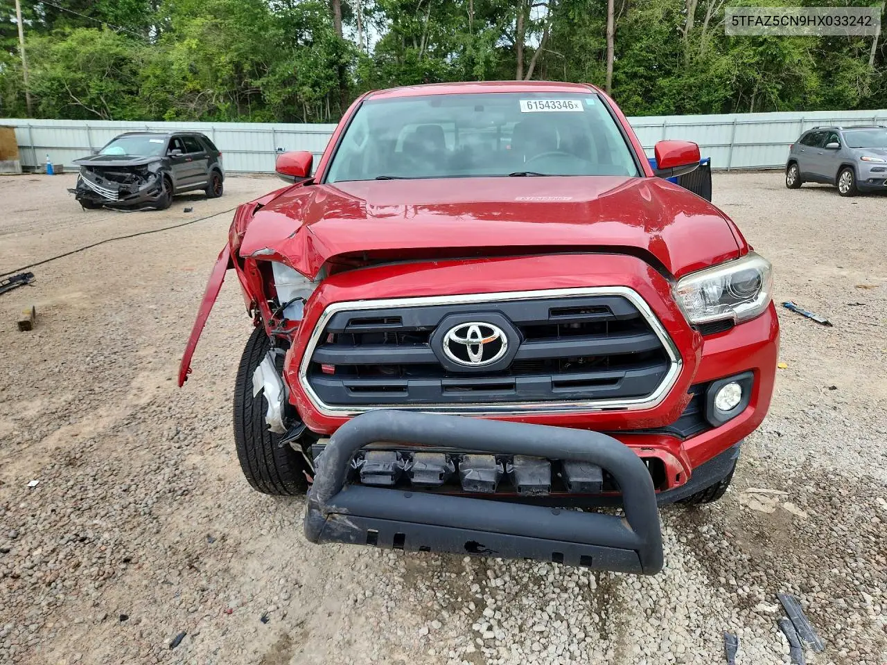 2017 Toyota Tacoma Sr5 V6 VIN: 5TFAZ5CN9HX033242 Lot: 61543346
