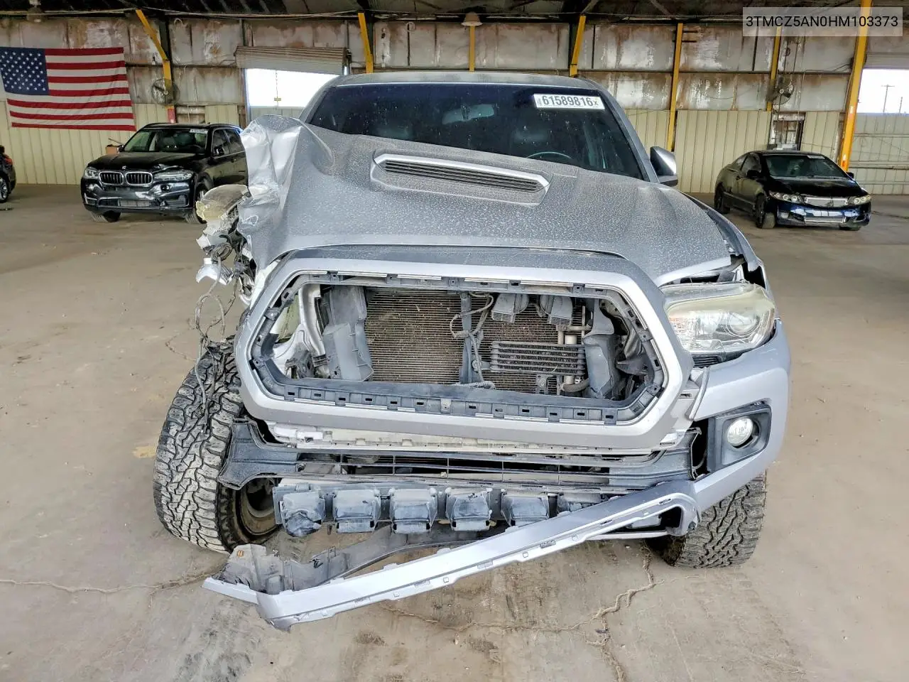 2017 Toyota Tacoma Trd Sport VIN: 3TMCZ5AN0HM103373 Lot: 61589816