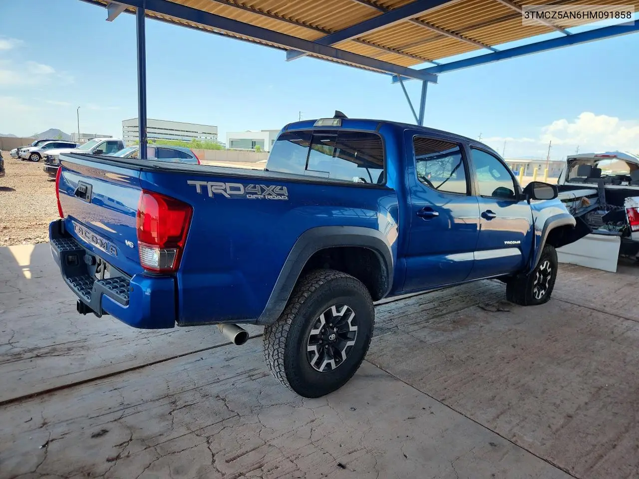 2017 Toyota Tacoma Trd Off-Road VIN: 3TMCZ5AN6HM091858 Lot: 61994266