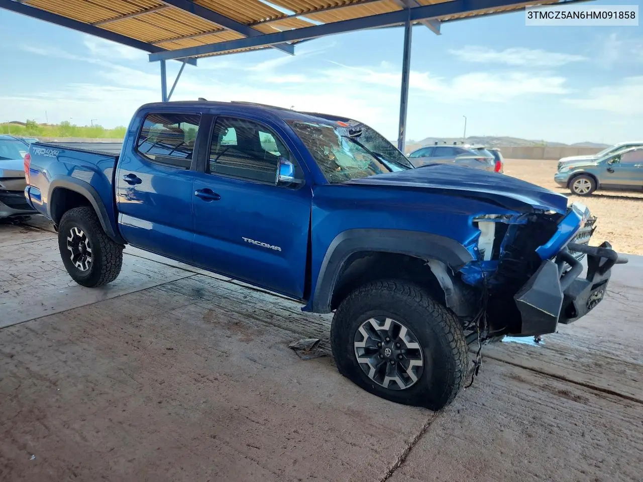 2017 Toyota Tacoma Trd Off-Road VIN: 3TMCZ5AN6HM091858 Lot: 61994266