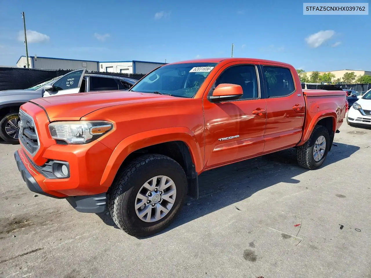 2017 Toyota Tacoma Sr5 V6 VIN: 5TFAZ5CNXHX039762 Lot: 62031656