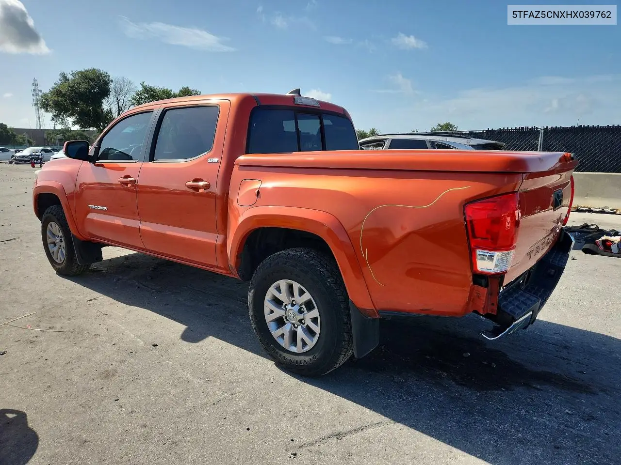 2017 Toyota Tacoma Sr5 V6 VIN: 5TFAZ5CNXHX039762 Lot: 62031656
