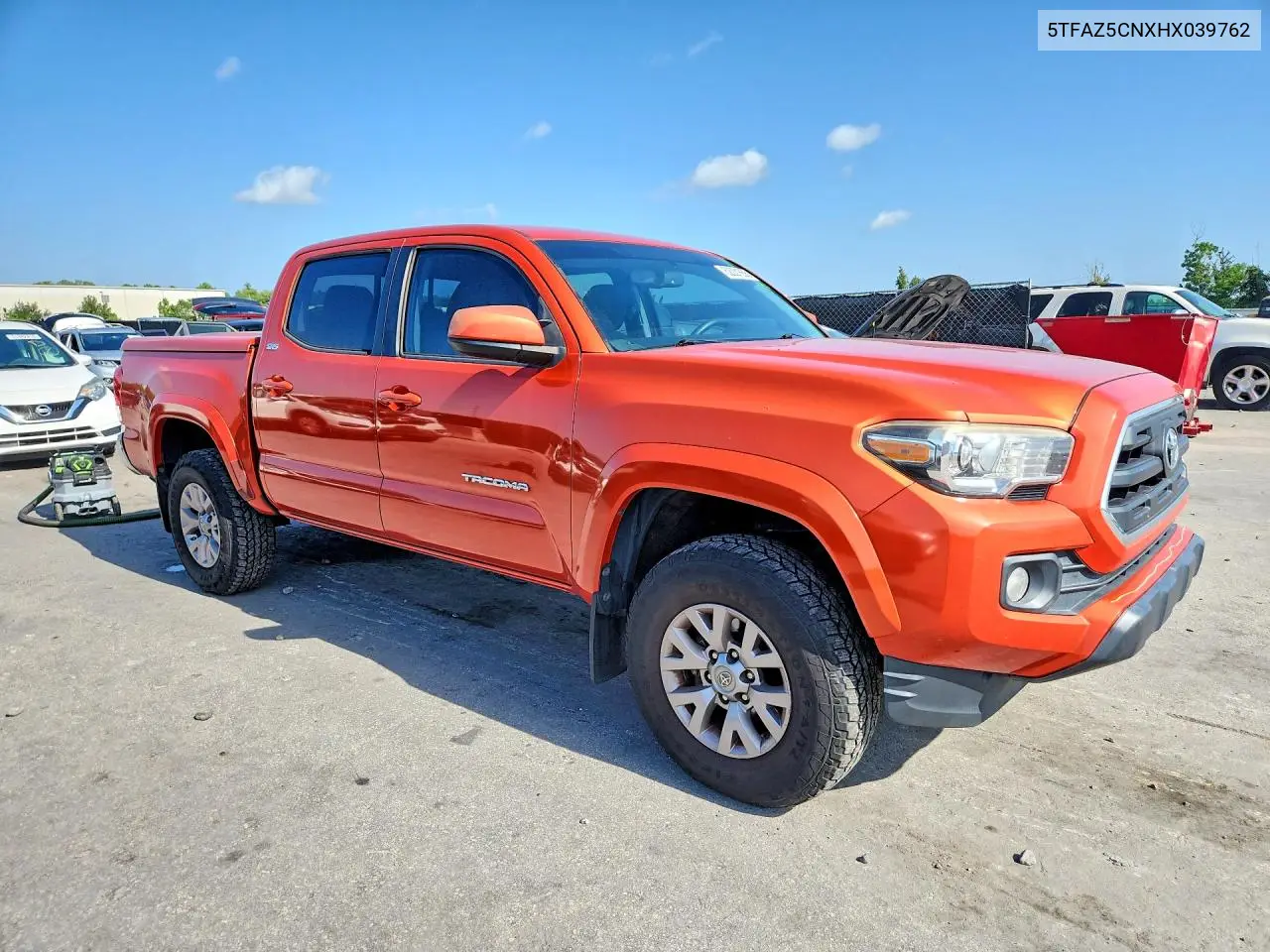 2017 Toyota Tacoma Sr5 V6 VIN: 5TFAZ5CNXHX039762 Lot: 62031656