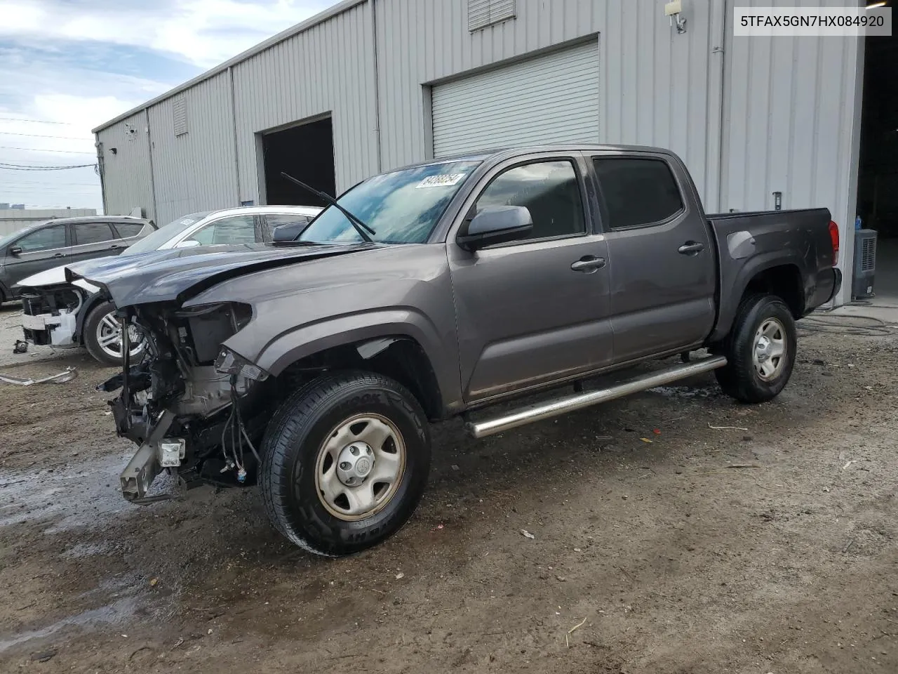 2017 Toyota Tacoma Double Cab VIN: 5TFAX5GN7HX084920 Lot: 84288254