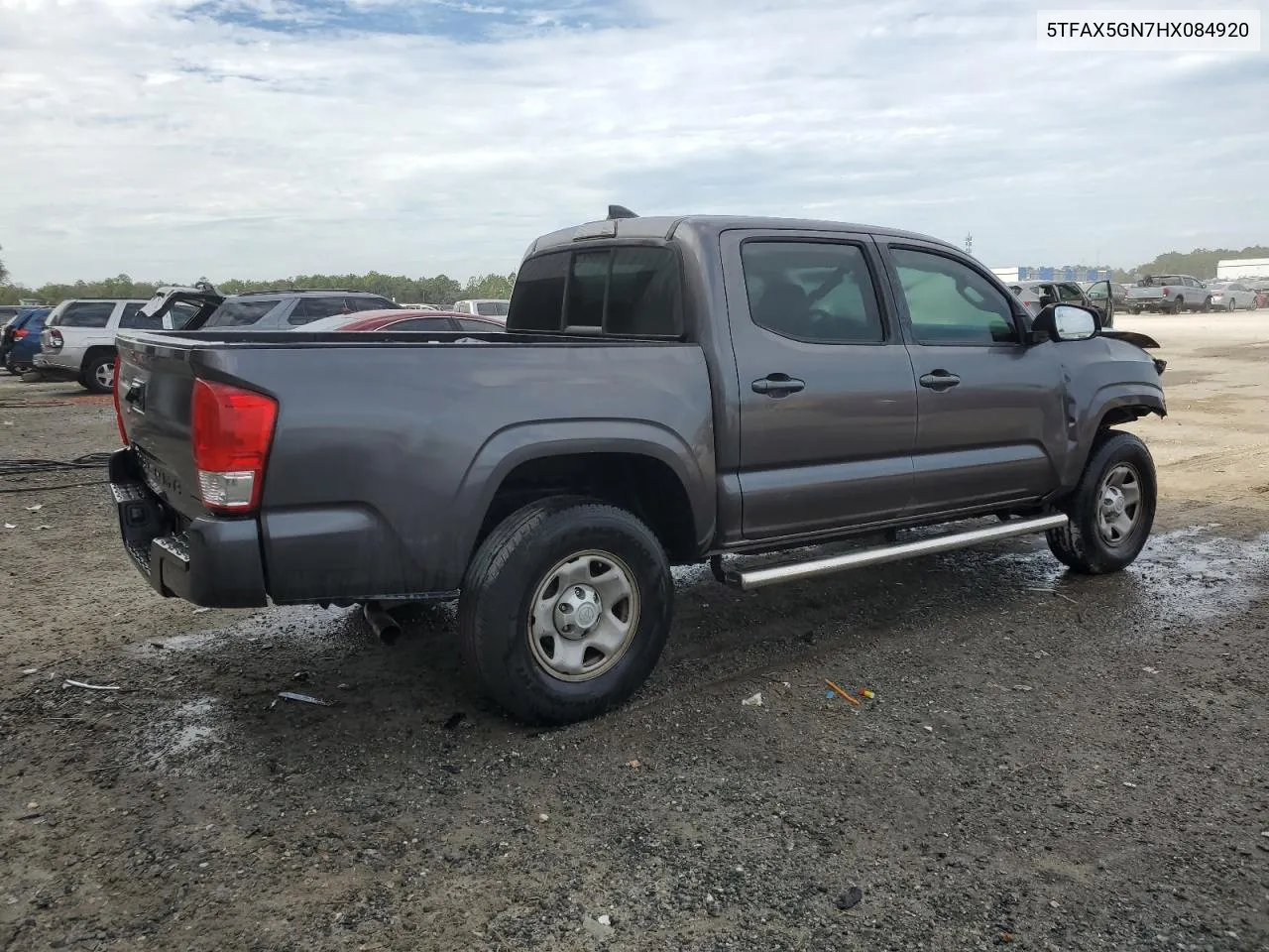 2017 Toyota Tacoma Double Cab VIN: 5TFAX5GN7HX084920 Lot: 84288254