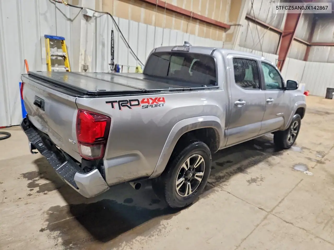 2018 Toyota Tacoma Trd Sport VIN: 5TFCZ5AN0JX142867 Lot: 60987646