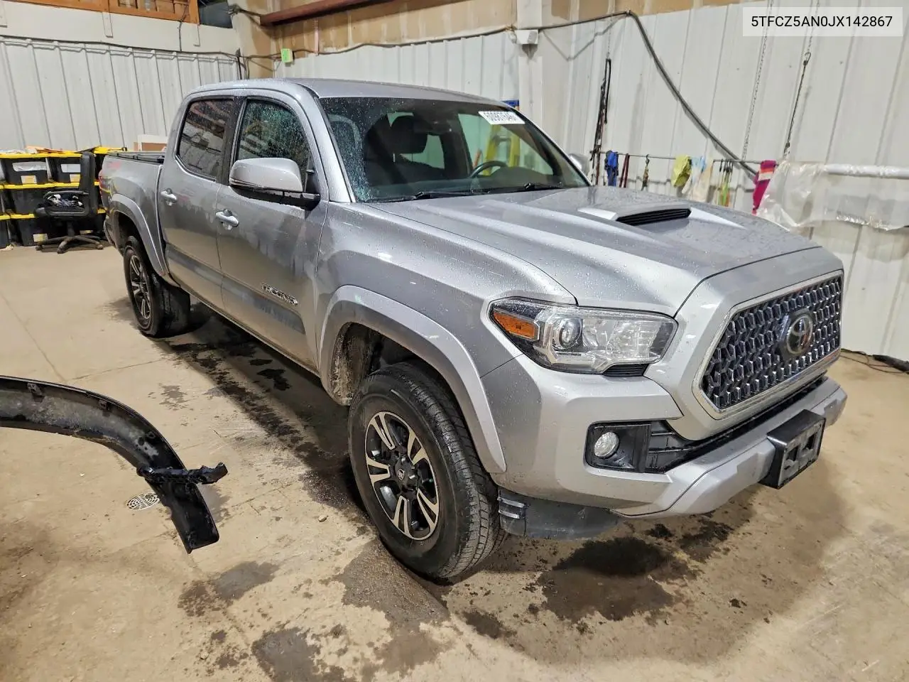 2018 Toyota Tacoma Trd Sport VIN: 5TFCZ5AN0JX142867 Lot: 60987646