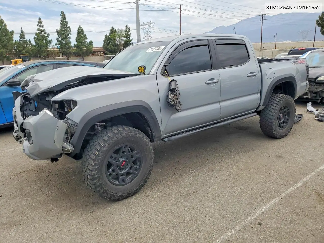 2018 Toyota Tacoma Trd Off-Road VIN: 3TMCZ5AN7JM161552 Lot: 61051346