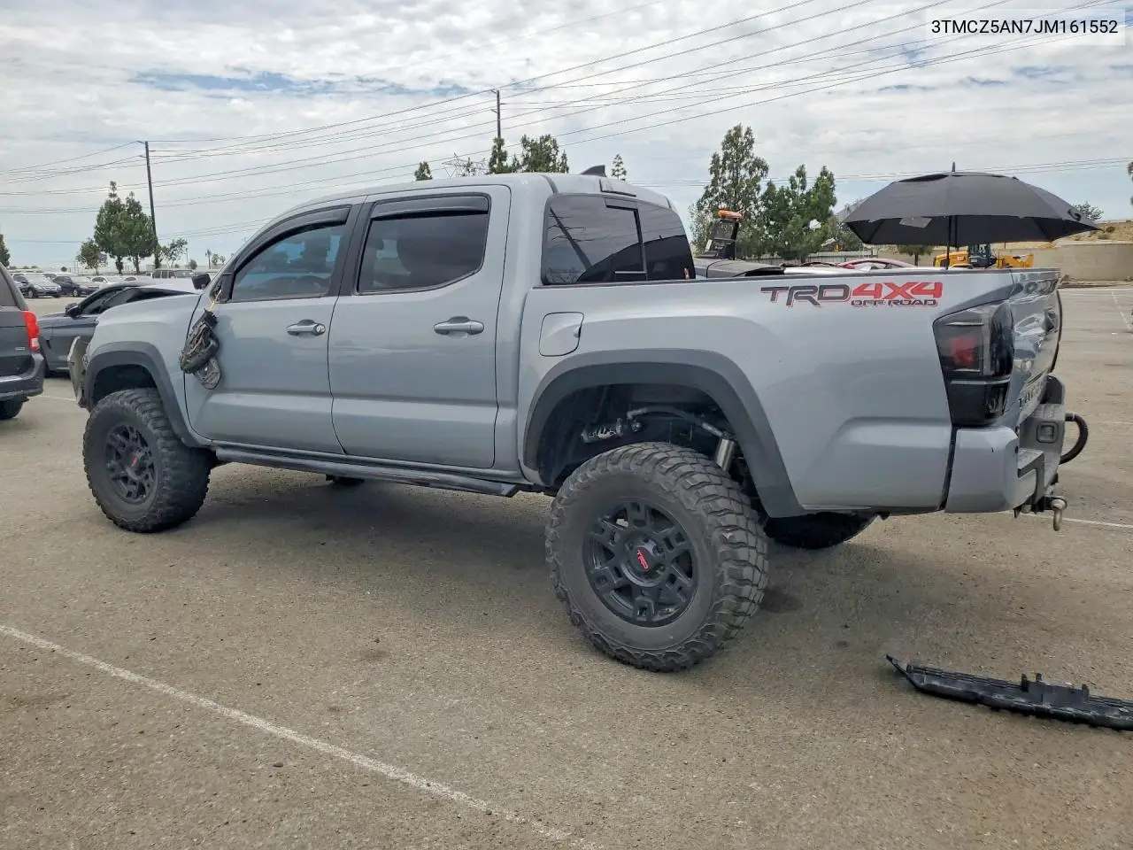 2018 Toyota Tacoma Trd Off-Road VIN: 3TMCZ5AN7JM161552 Lot: 61051346