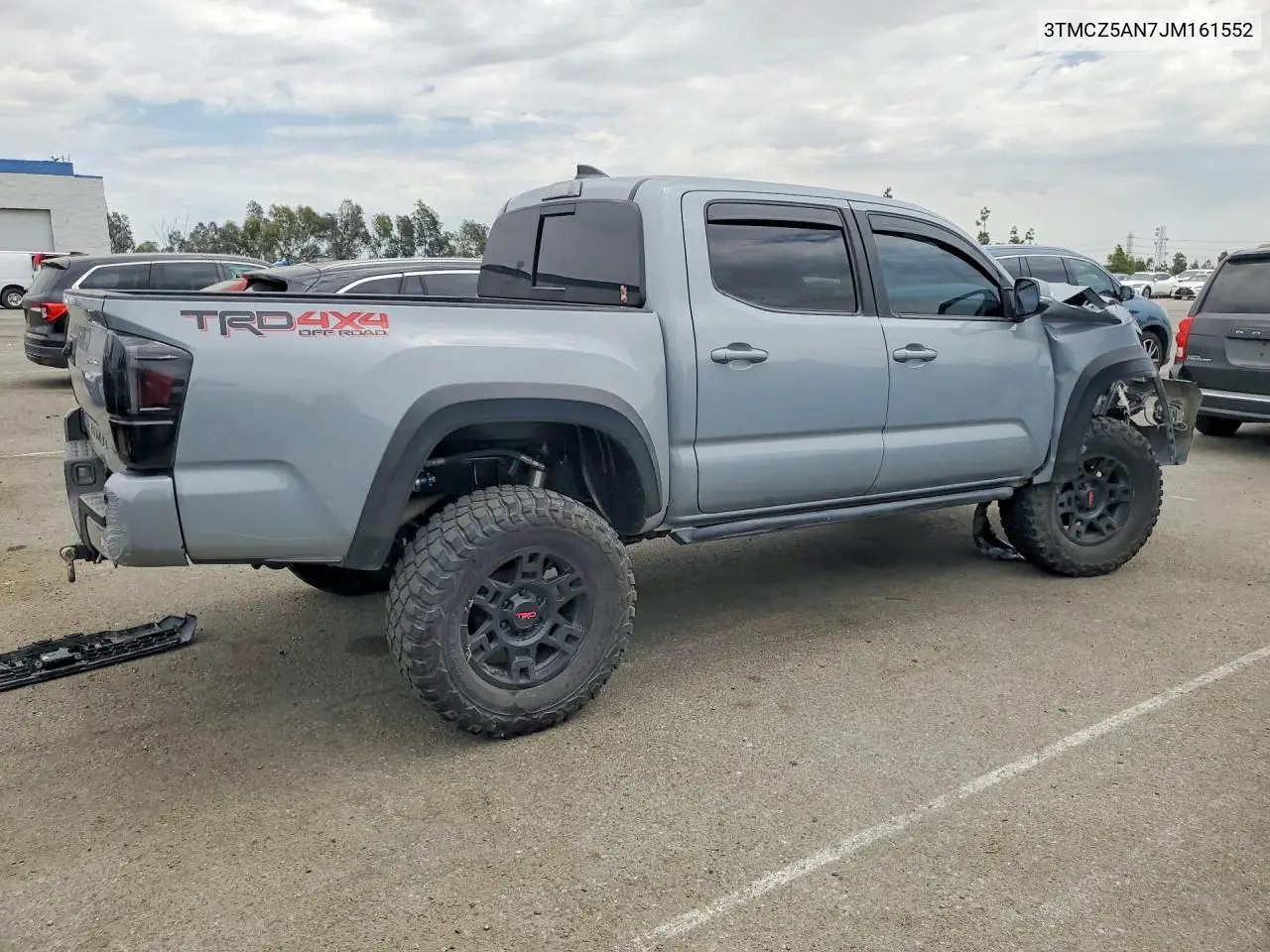 2018 Toyota Tacoma Trd Off-Road VIN: 3TMCZ5AN7JM161552 Lot: 61051346
