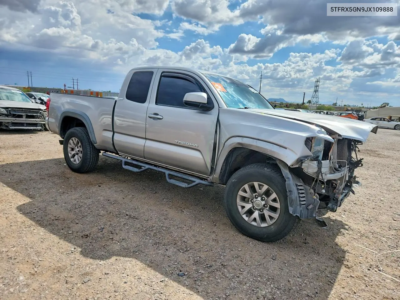 2018 Toyota Tacoma Sr5 VIN: 5TFRX5GN9JX109888 Lot: 61352546