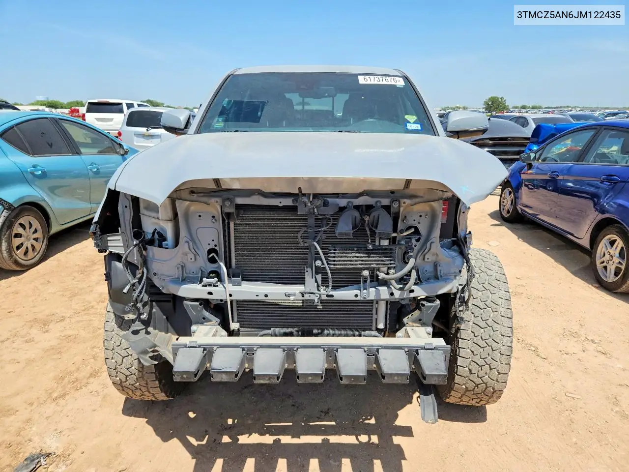 2018 Toyota Tacoma Trd Off-Road VIN: 3TMCZ5AN6JM122435 Lot: 61737676