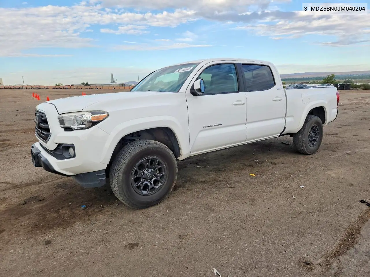 2018 Toyota Tacoma Sr5 V6 VIN: 3TMDZ5BN0JM040204 Lot: 62145866