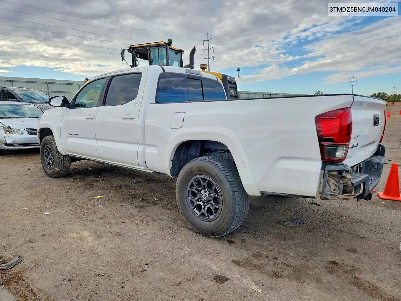 2018 Toyota Tacoma Sr5 V6 VIN: 3TMDZ5BN0JM040204 Lot: 62145866