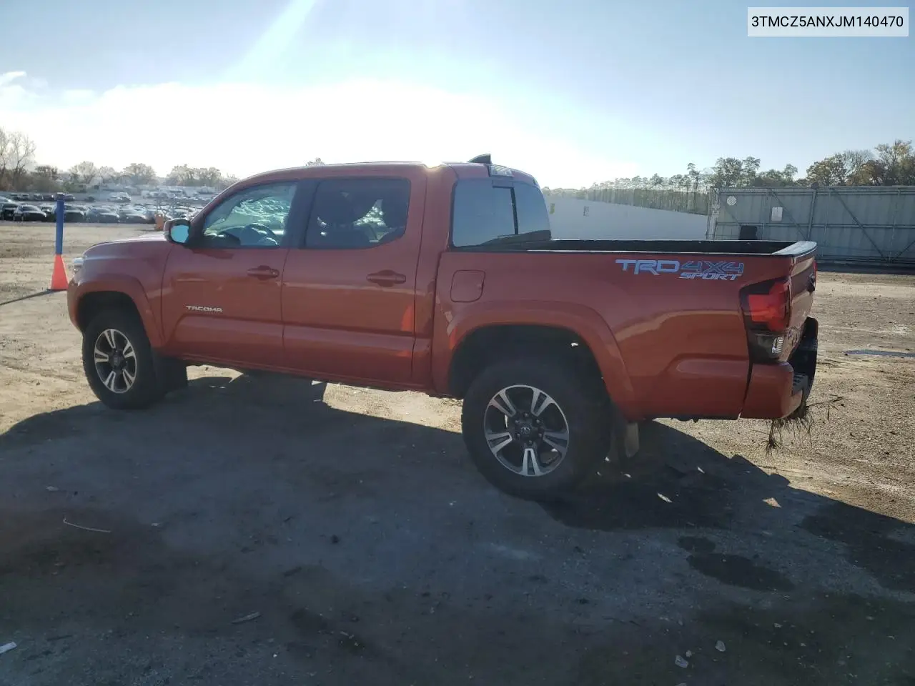 3TMCZ5ANXJM140470 2018 Toyota Tacoma Double Cab