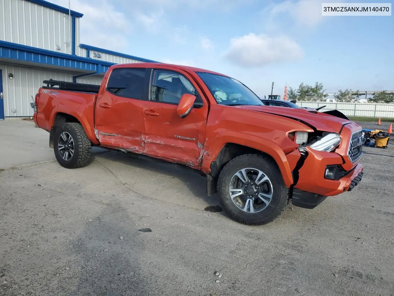 3TMCZ5ANXJM140470 2018 Toyota Tacoma Double Cab
