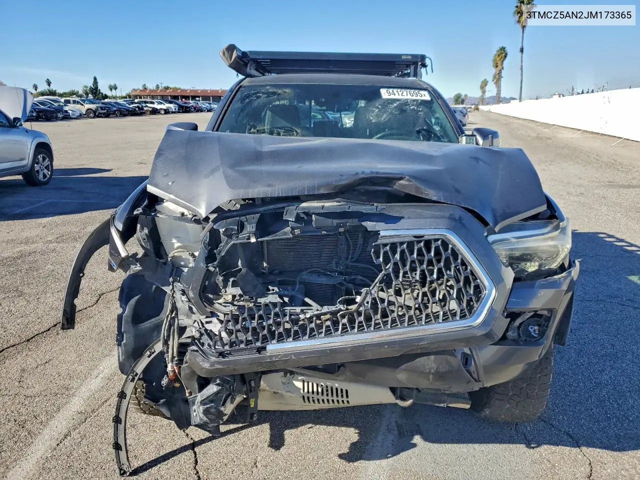3TMCZ5AN2JM173365 2018 Toyota Tacoma Double Cab