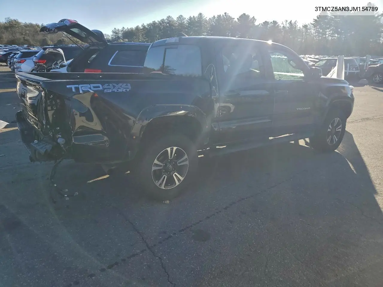 3TMCZ5AN3JM154789 2018 Toyota Tacoma Double Cab