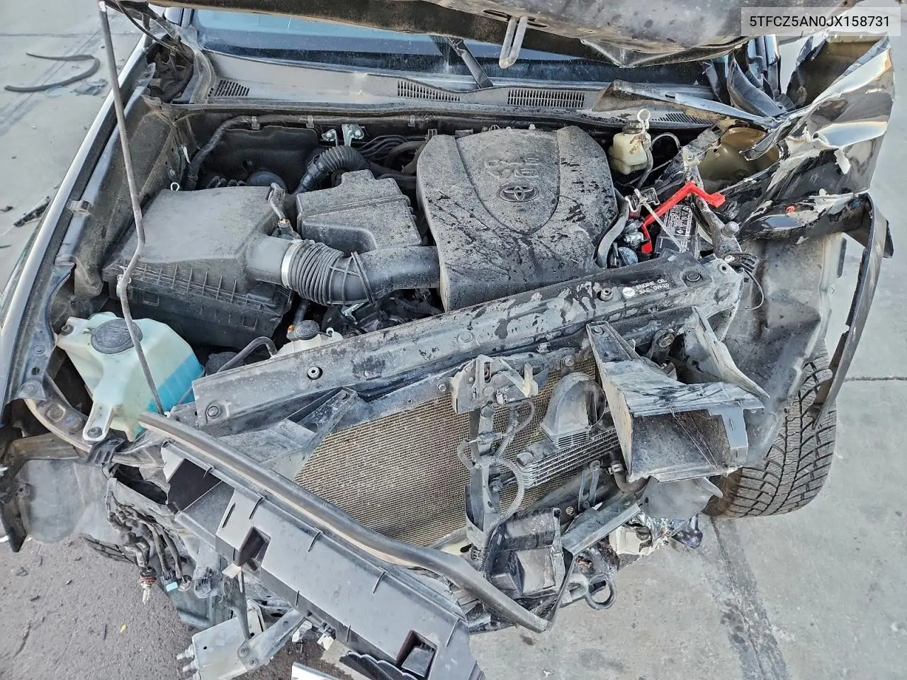 5TFCZ5AN0JX158731 2018 Toyota Tacoma Double Cab