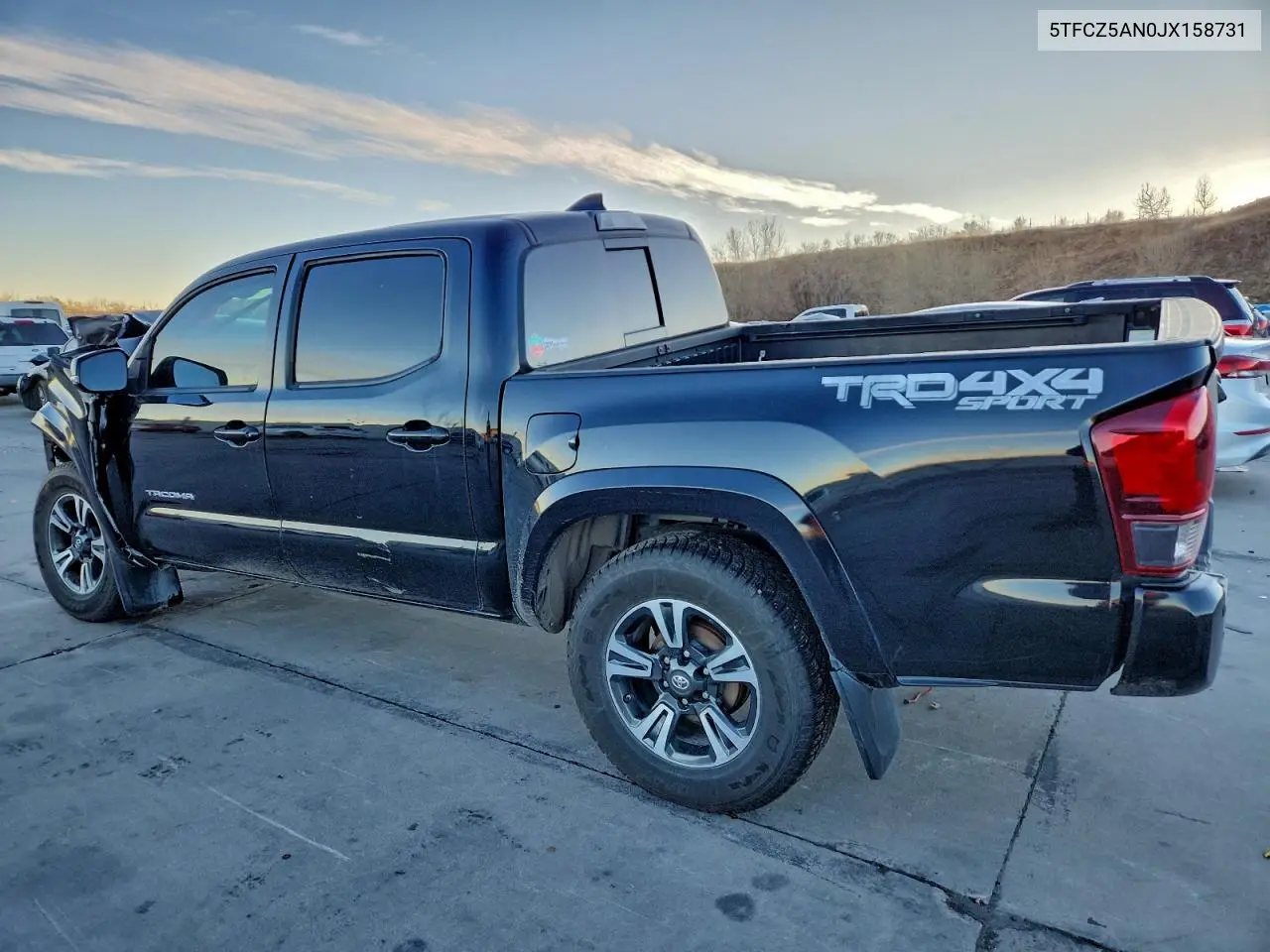 5TFCZ5AN0JX158731 2018 Toyota Tacoma Double Cab