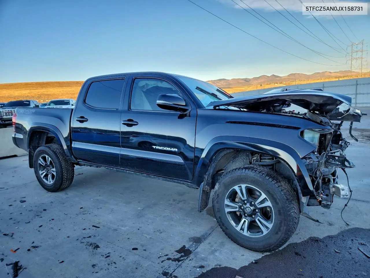 5TFCZ5AN0JX158731 2018 Toyota Tacoma Double Cab