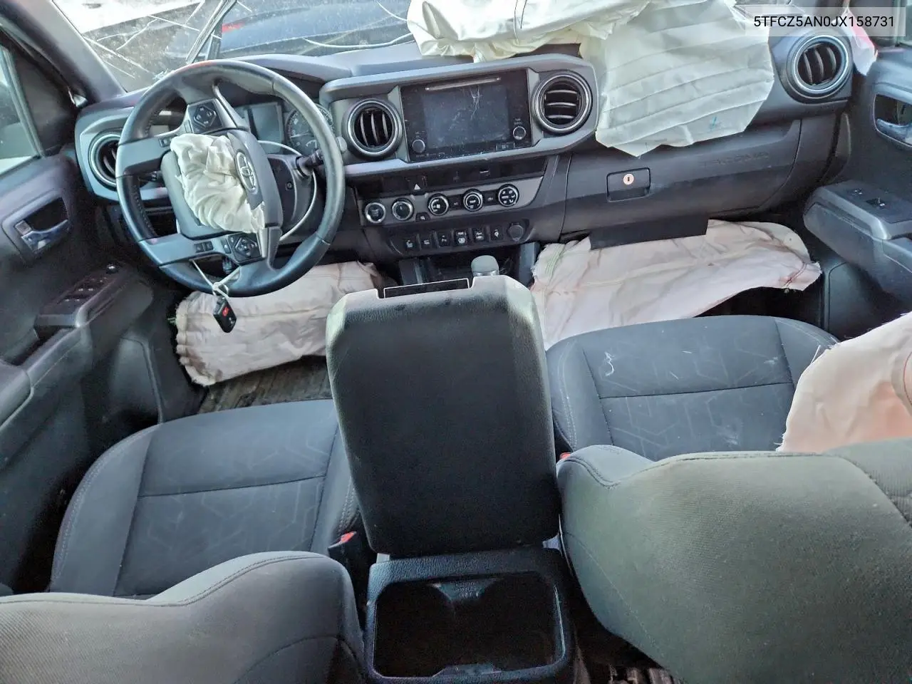 5TFCZ5AN0JX158731 2018 Toyota Tacoma Double Cab