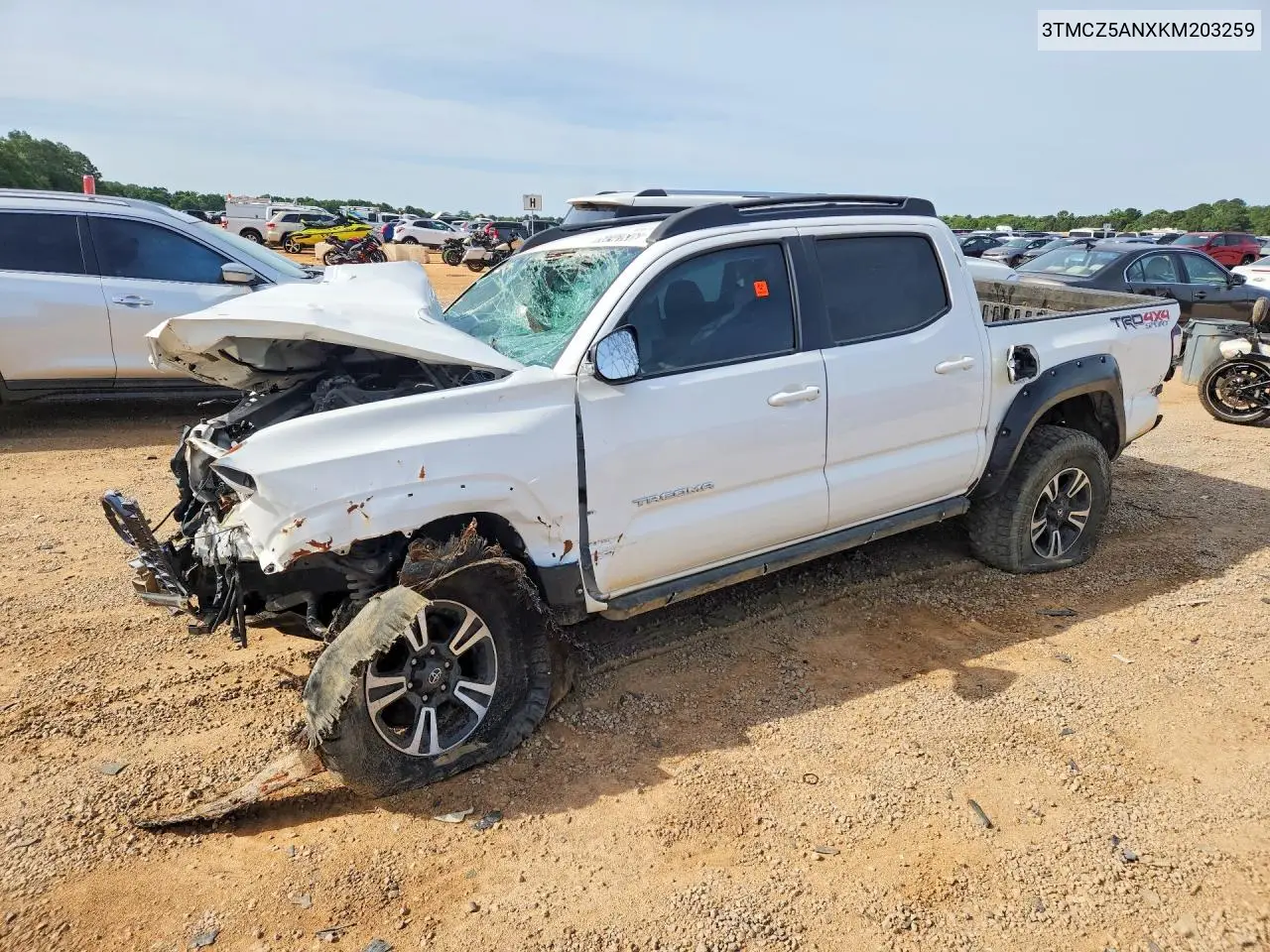 3TMCZ5ANXKM203259 2019 Toyota Tacoma Trd Sport