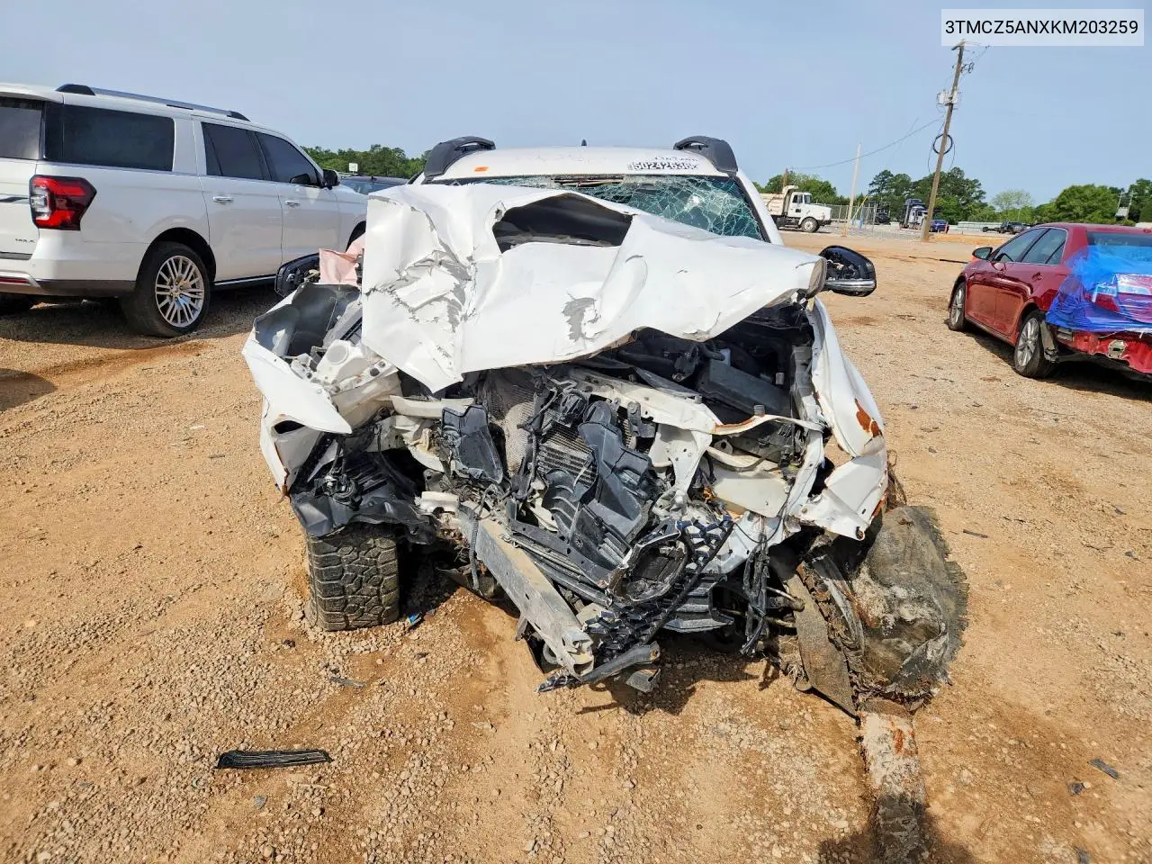 3TMCZ5ANXKM203259 2019 Toyota Tacoma Trd Sport