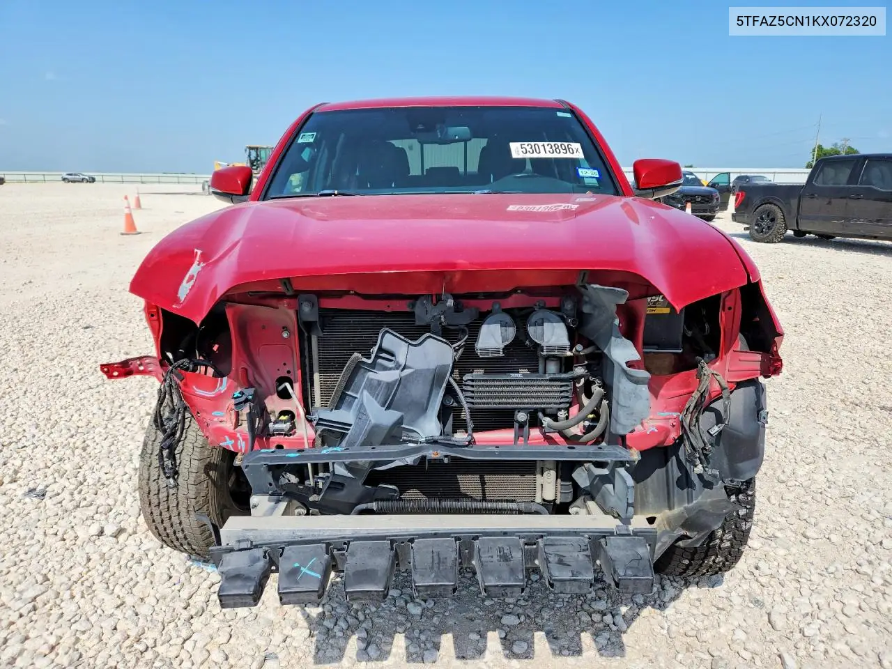 2019 Toyota Tacoma Trd Off-Road VIN: 5TFAZ5CN1KX072320 Lot: 53013896