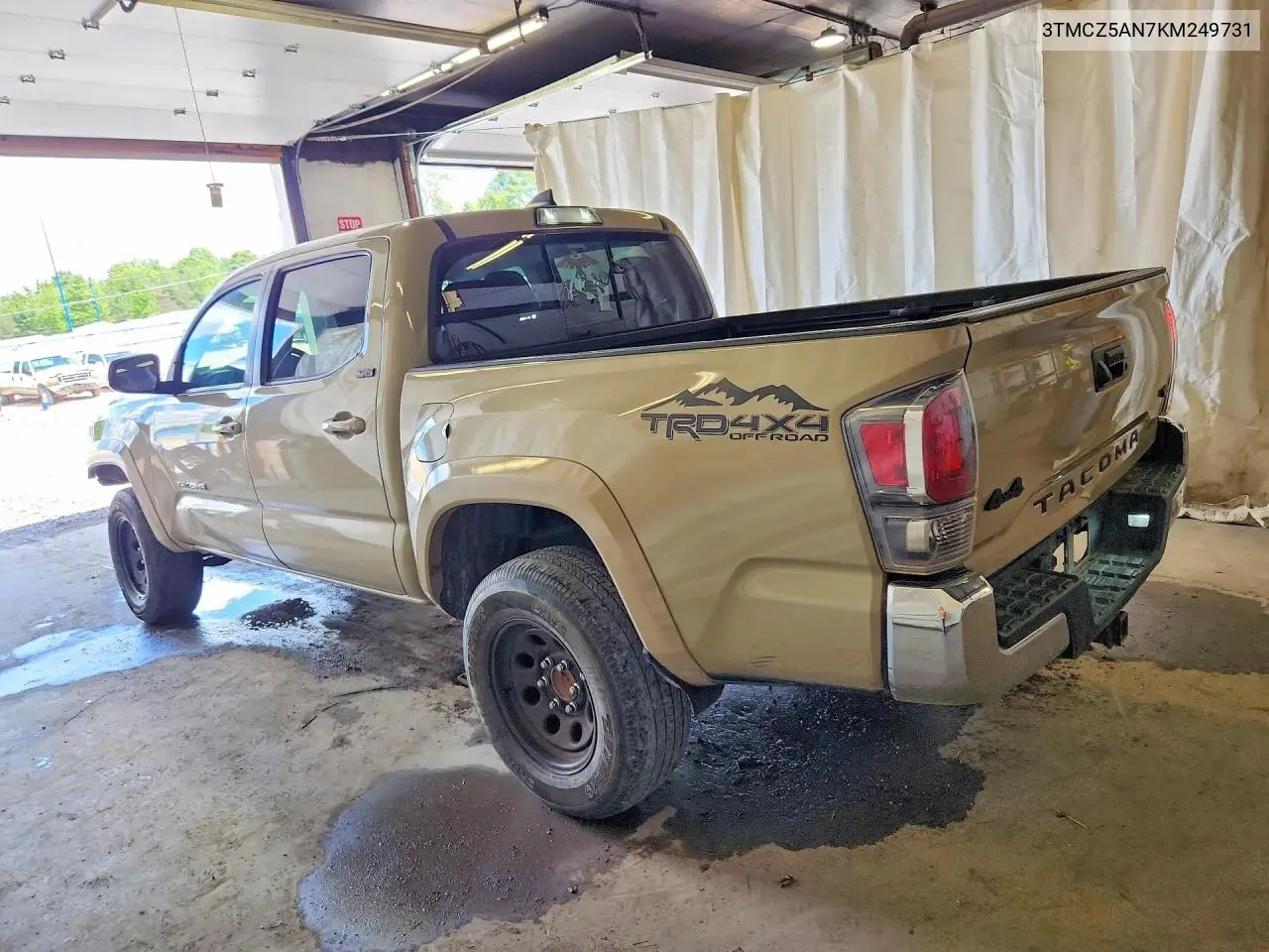 2019 Toyota Tacoma Sr5 V6 VIN: 3TMCZ5AN7KM249731 Lot: 58297826