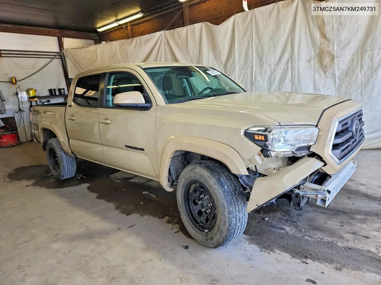 2019 Toyota Tacoma Sr5 V6 VIN: 3TMCZ5AN7KM249731 Lot: 58297826