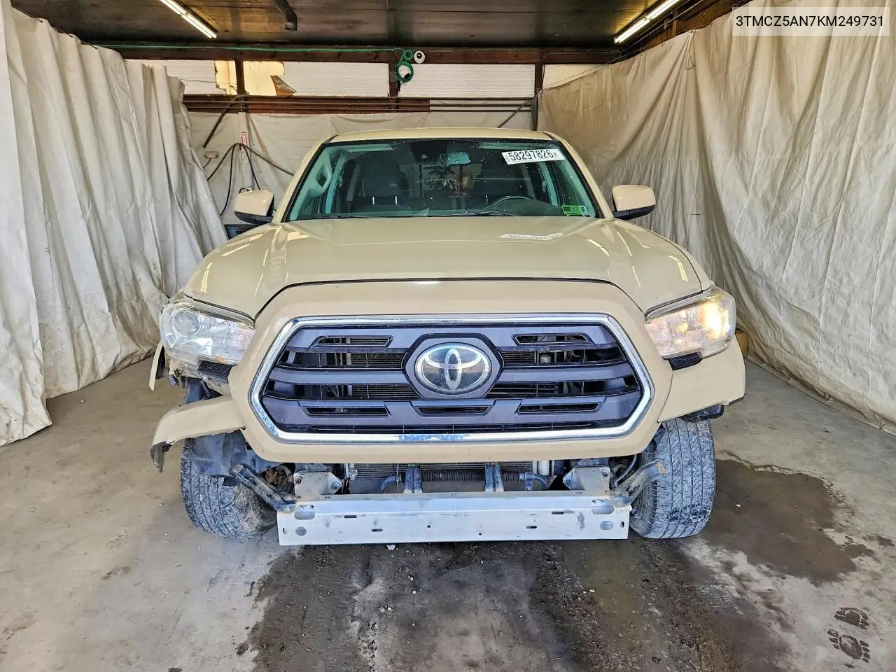 2019 Toyota Tacoma Sr5 V6 VIN: 3TMCZ5AN7KM249731 Lot: 58297826