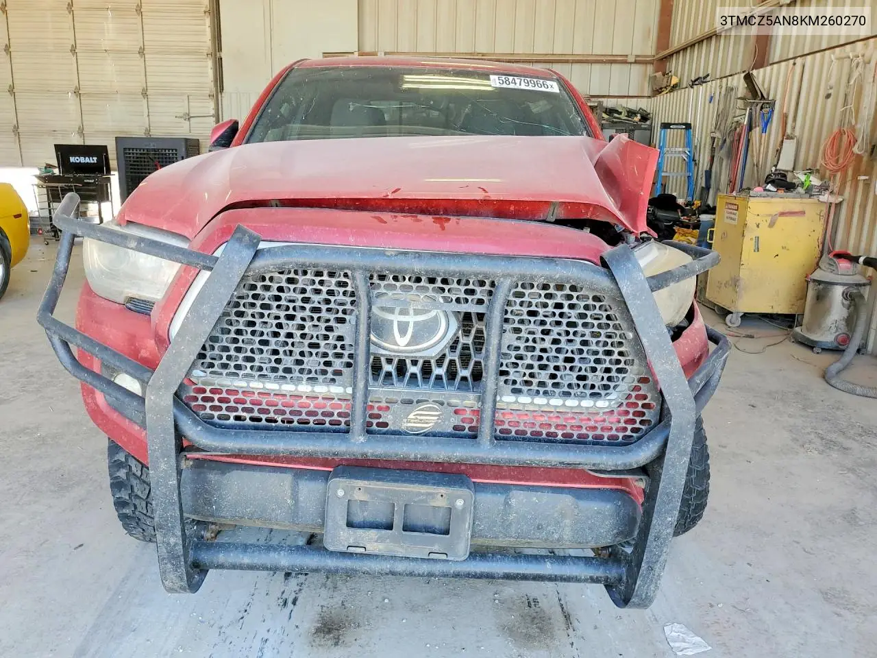 2019 Toyota Tacoma Trd Off-Road VIN: 3TMCZ5AN8KM260270 Lot: 58479966