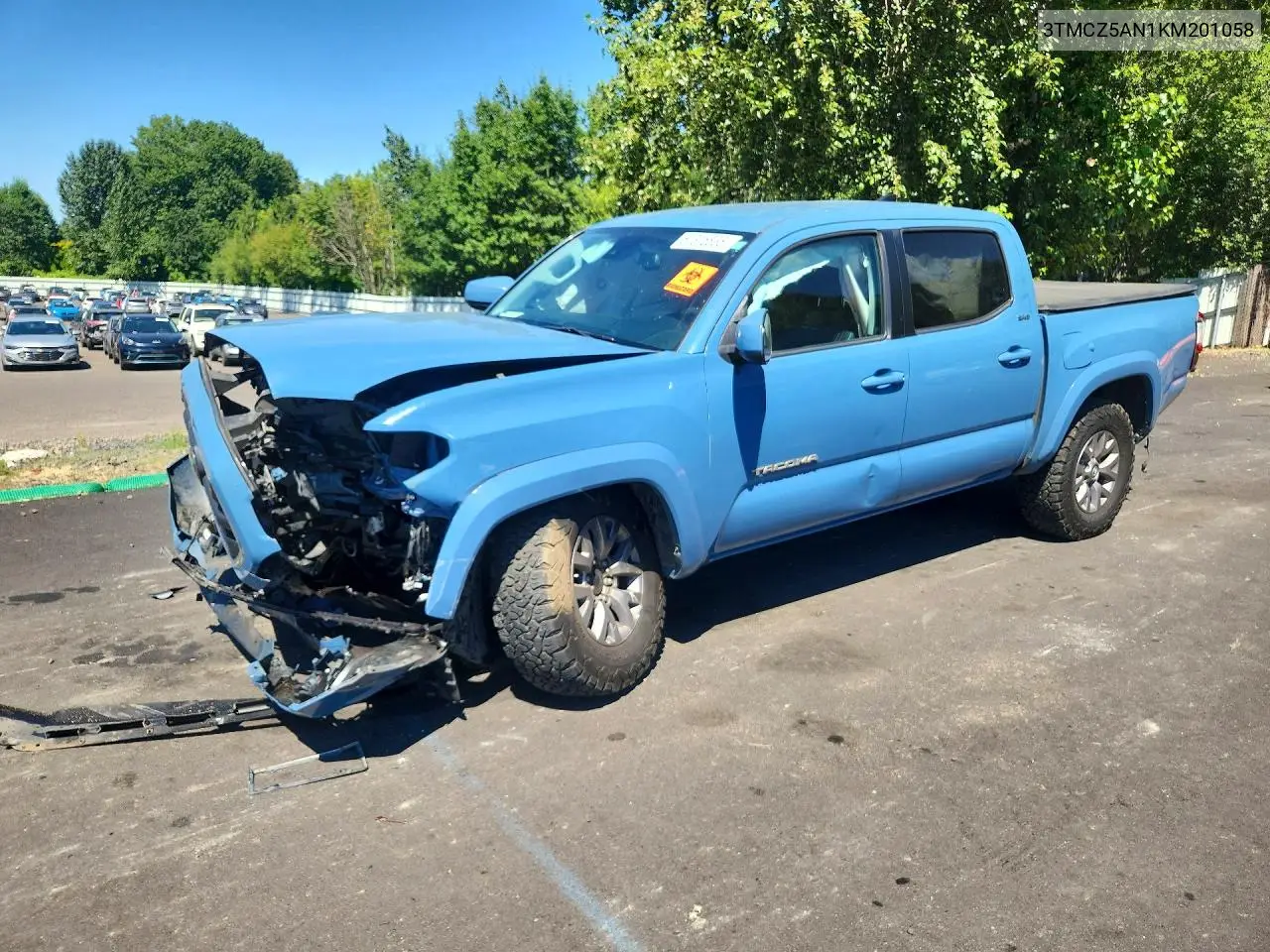 2019 Toyota Tacoma Sr5 V6 VIN: 3TMCZ5AN1KM201058 Lot: 61315836