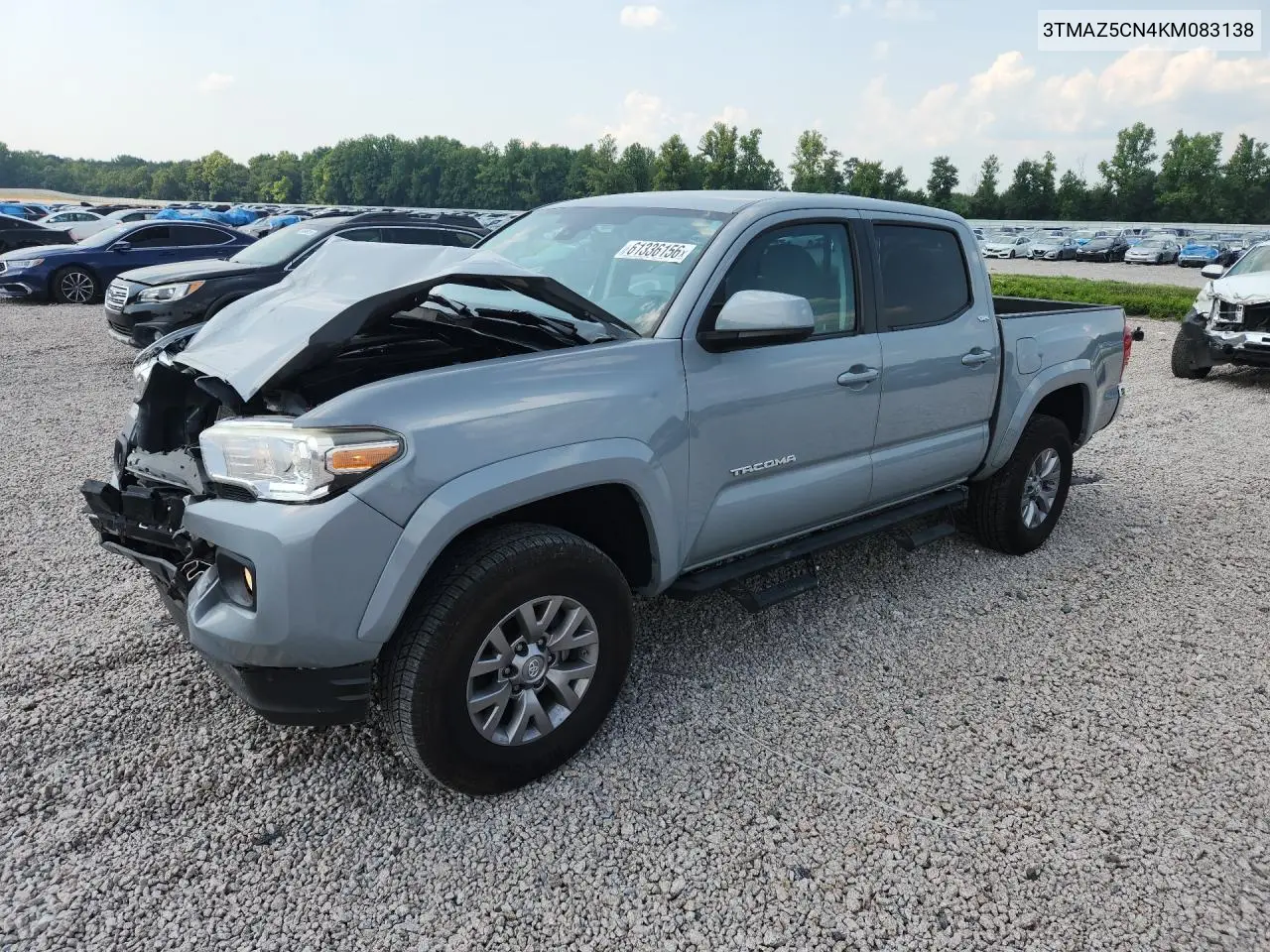 2019 Toyota Tacoma Sr5 V6 VIN: 3TMAZ5CN4KM083138 Lot: 61336156