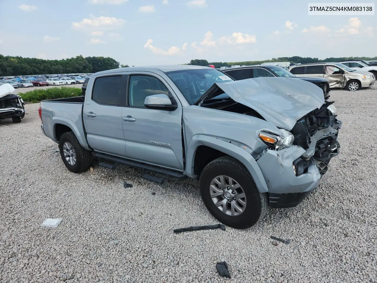 2019 Toyota Tacoma Sr5 V6 VIN: 3TMAZ5CN4KM083138 Lot: 61336156