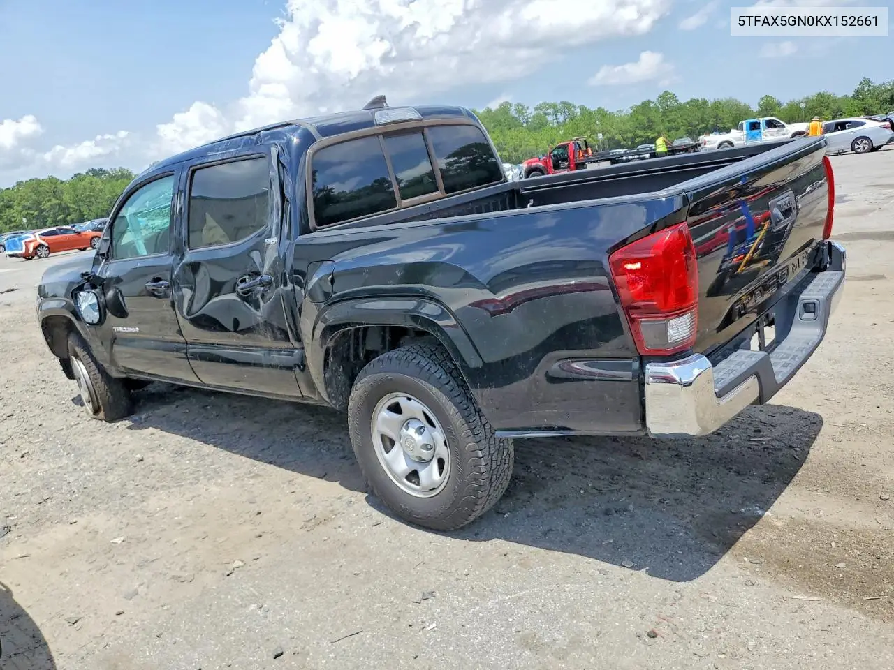 2019 Toyota Tacoma Sr5 VIN: 5TFAX5GN0KX152661 Lot: 61909636