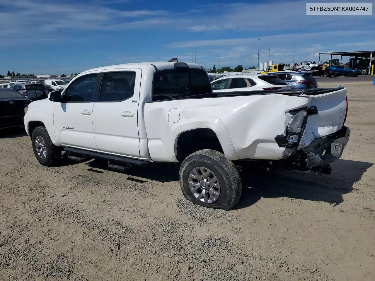 2019 Toyota Tacoma Sr5 V6 VIN: 5TFBZ5DN1KX004747 Lot: 61913636