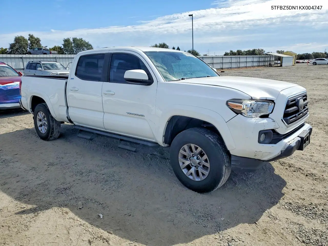 2019 Toyota Tacoma Sr5 V6 VIN: 5TFBZ5DN1KX004747 Lot: 61913636