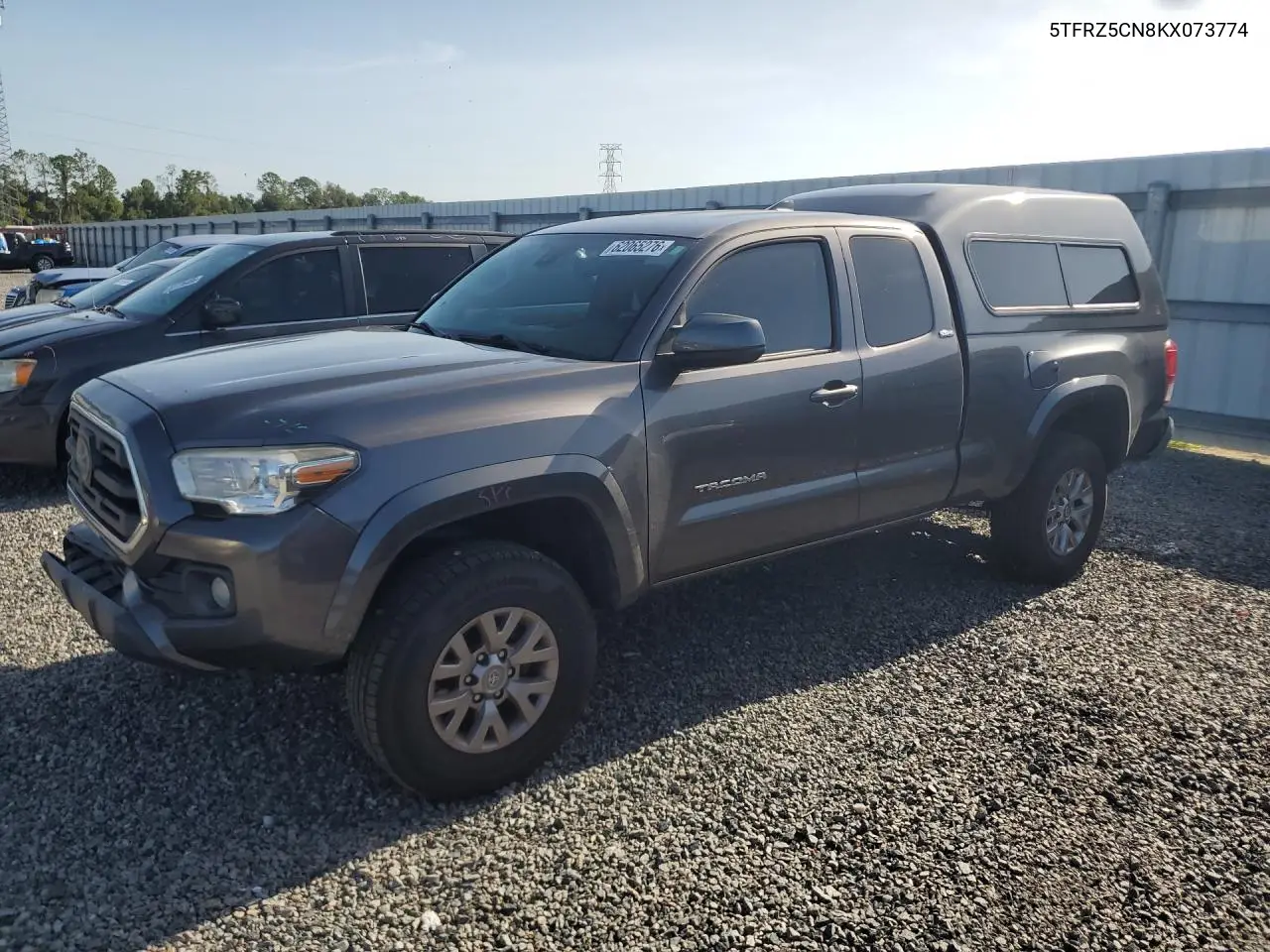 2019 Toyota Tacoma Sr5 V6 VIN: 5TFRZ5CN8KX073774 Lot: 62065276