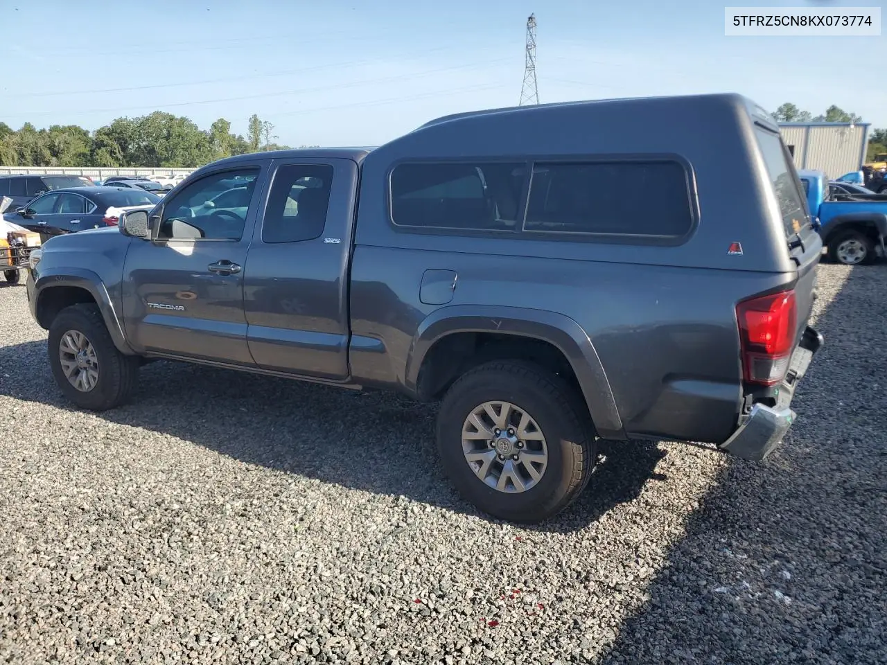2019 Toyota Tacoma Sr5 V6 VIN: 5TFRZ5CN8KX073774 Lot: 62065276