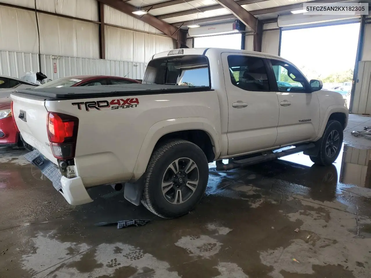 5TFCZ5AN2KX182305 2019 Toyota Tacoma Double Cab