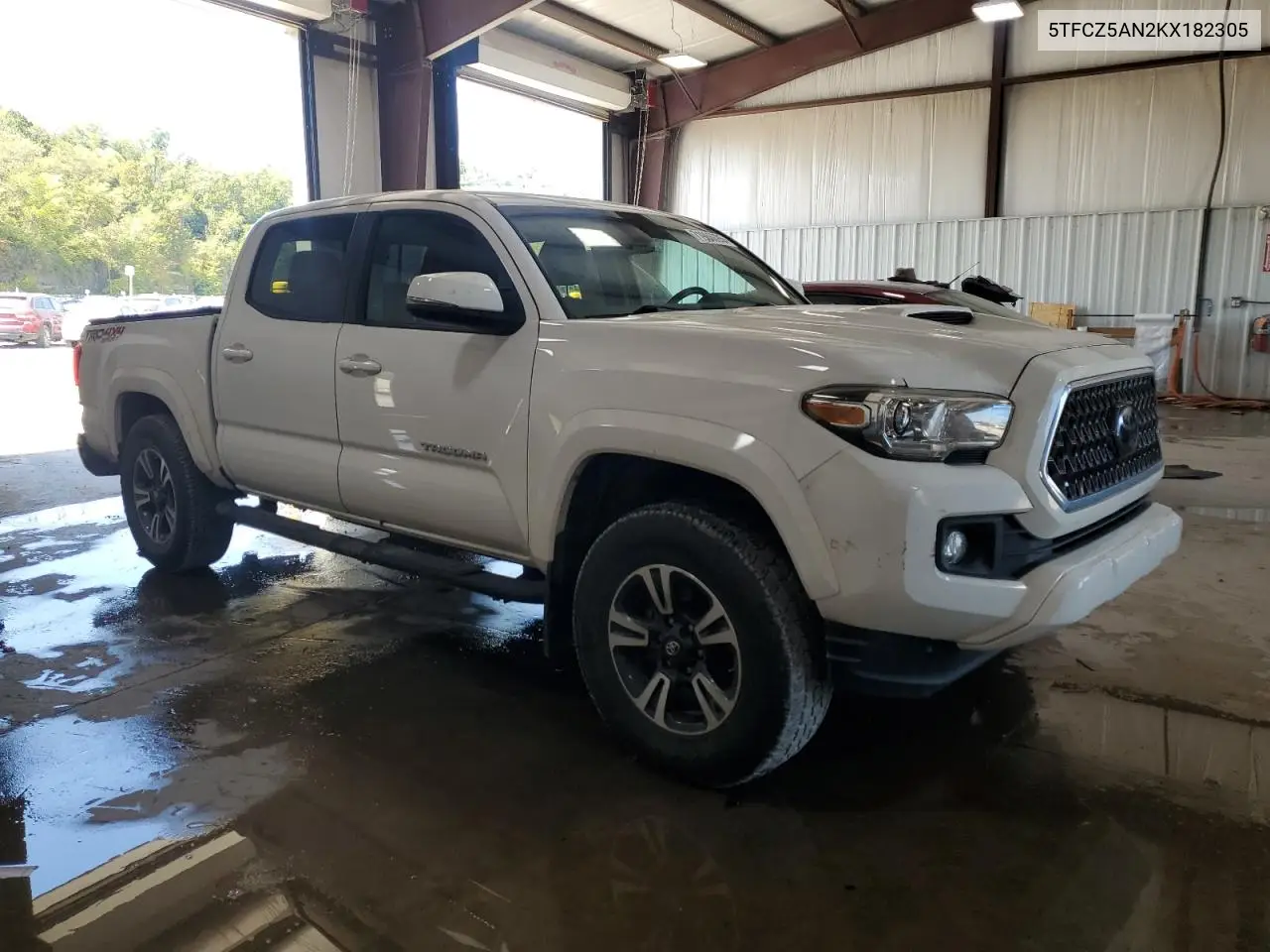 5TFCZ5AN2KX182305 2019 Toyota Tacoma Double Cab